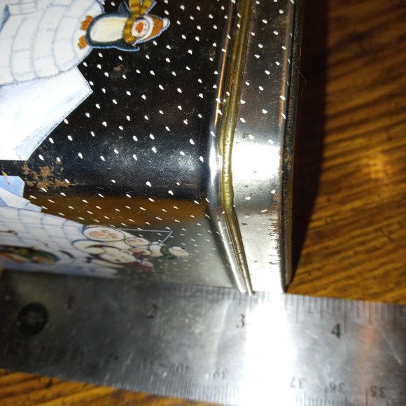 CANDLE Winter scene NEW 3.25" - Picture 7 of 10